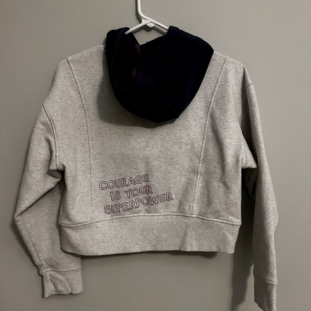Athleta girl x Simone Biles cropped hoodie size L/12